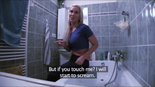 Fit young babe needs a plumber