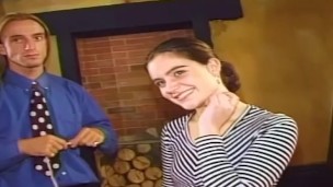 British teen goes porn casting for the first time